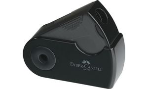 FABER-CASTELL Einfachspitzdose SLEEVE MINI, schwarz