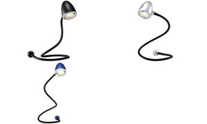 Hansa USB-LED-Leuchte Snake, nachtblau