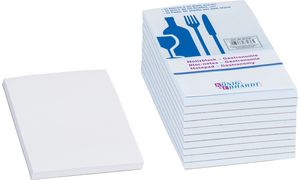 KNIG & EBHARD Kellnerblock, 75 x 140 mm, blanko