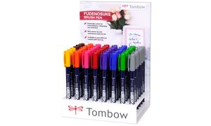 Tombow Kalligraphie-Stift Fudenosuke, 48er Display