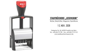 COLOP Datumstempel Classic 2660, 6-zeilig, mit Gutschein