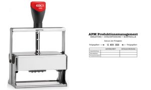 COLOP Datumstempel Expert 3960, 10-zeilig, mit Gutschein