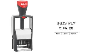 COLOP Datumstempel Classic 2160, 2-zeilig, mit Gutschein