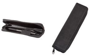 Alassio Schreibgerte-Etui, fr 2 Stifte, schwarz