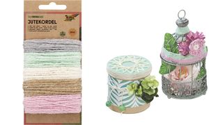 folia Jutekordel, 5 x 4 m, farbig sortiert