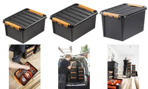 smartstore Aufbewahrungsbox PRO 15, 14 Liter, schwarz