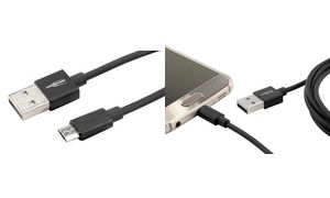 ANSMANN Daten- & Ladekabel, USB-A - Micro USB-B, 1,2 m