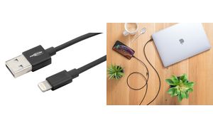 ANSMANN Daten- & Ladekabel, Apple-Lightning - USB-A, 120 cm