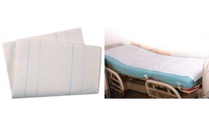 HYGOSTAR Einmal-Tragelaken, 10 Fden, 1-lagig, wei
