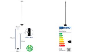 LED-Deckenfluter