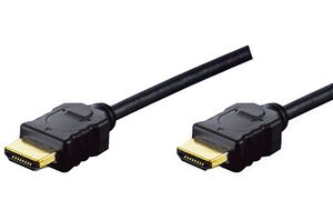 DIGITUS Anschlusskabel High Speed, HDMI-A - HDMI-A, 3,0 m