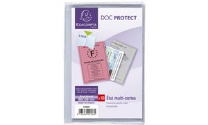 Ausweishllen, 4-fach, PVC