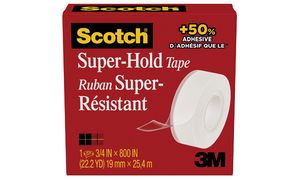 Scotch Klebefilm Super-Hold 700K, 19 mm x 25,4 m, Karton