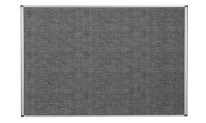Bi-Office Textiltafel, lrmschtzend, 900 x 600 mm, grau