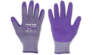 Bradas Damen-Arbeitshandschuh Flash Grip Lavender, S