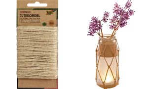 folia Jutekordel, 20 m, natur