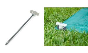 cartrend Zeltheringe, Lnge: 240 mm, fluoreszierend