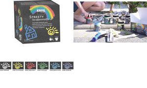 KREUL Straenmalfarbe STREETY, 120 ml, Starter Set