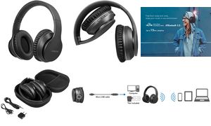LogiLink Bluetooth V5.0 Active-Noise-Cancelling-Headset