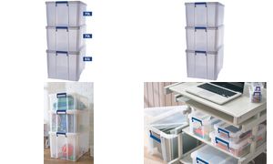 Fellowes Aufbewahrungsbox ProStore Bonus Set 2, 3er Set
