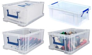 Fellowes Aufbewahrungsbox ProStore, 10 Liter, transparent