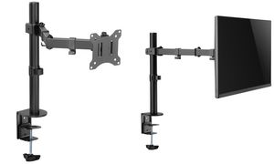 DIGITUS Universal Single Monitorhalter mit Klemmbefestigung