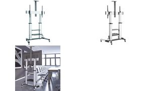 LogiLink TV-/Monitorwagen, fr 100 kg, fr 152,4 - 254,0 cm
