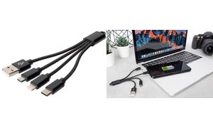 Kabel: 3in1 USB - Lightning