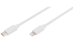 DIGITUS Daten- & Ladekabel, Apple Lightning - USB-C, 1,0 m