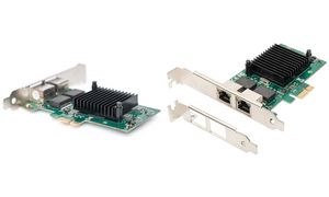 DIGITUS Dual Gigabit Ethernet PCI Express Karte, 2-Port