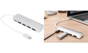 DIGITUS USB-C 3.0 Hub, 4-Port, silber