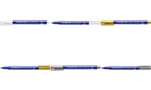 STAEDTLER Permanent-Marker metallic calligraphy, gold