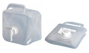 cartrend Wasserkanister mit Zapfhahn, faltbar, 10 Liter