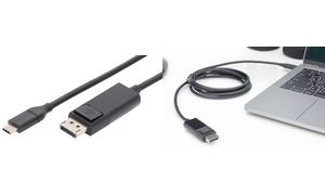 DIGITUS USB Type-C Gen 2 Adapter- / Konverterkabel, 2,0 m