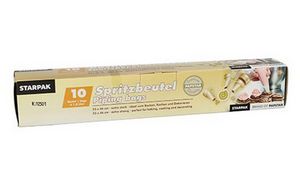 STARPAK LDPE-Spritzbeutel, transparent, 1,8 l, 10er Pack