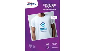 AVERY T-Shirt Transferfolie, DIN A4, wei?