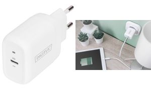 DIGITUS Universal Ladeadapter, USB-C, 20 W, wei?