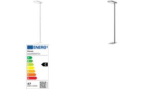 Hansa LED-Stehleuchte LED Jaspis, wei?