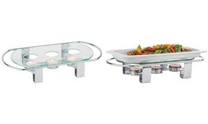 APS Speisenwrmer, 3-flammig, (B)340 x (T)180 x (H)60 mm