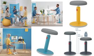 LEITZ Sitz-Steh-Hocker Ergo Cosy Active, gelb