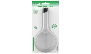 HARO Lupe mit Griff, rund, Durchmesser: 75 mm, transparent