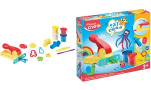 Maped Creativ Spielknete-Set mit Knetwerkpresse & Zubehr