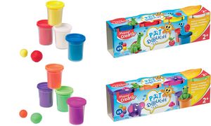 Maped Creativ Spielknete-Set, 4 Standard-Farben, 456 g