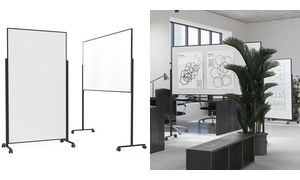 magnetoplan Design-Whiteboard Vario, Black Edition