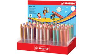 STABILO Multitalentstift woody 3 in 1, 48er Kartondisplay