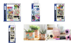STAEDTLER Acrylmarker Lumocolor paint marker, 5er Etui