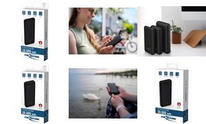 ANSMANN Powerbank PB212, 10.000 mAh, schwarz