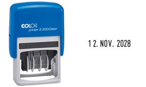 COLOP Datumstempel Printer S220, blau/grau