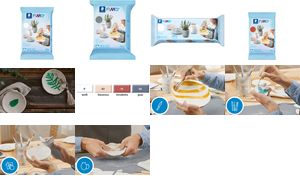 FIMO air Modelliermasse, lufthrtend, hautfarben, 500 g