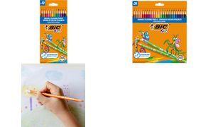 BIC KIDS Buntstift EVOLUTION ILLUSION, radierbar, 12er Etui